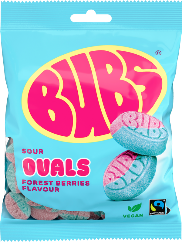 Bubs Forest Berries Ovals 12x175g