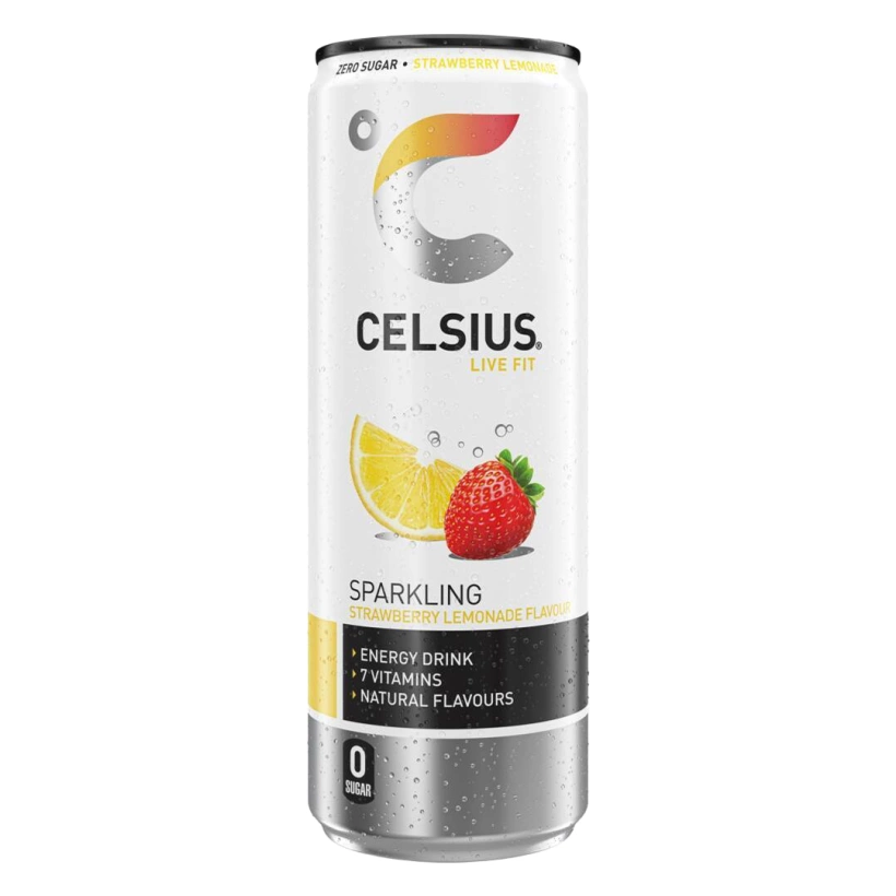 Celsius Strawberry Lemonade 24x330ml