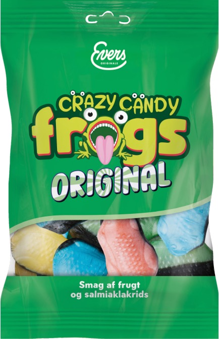 Crazy Candy Frogs Original 10x70g