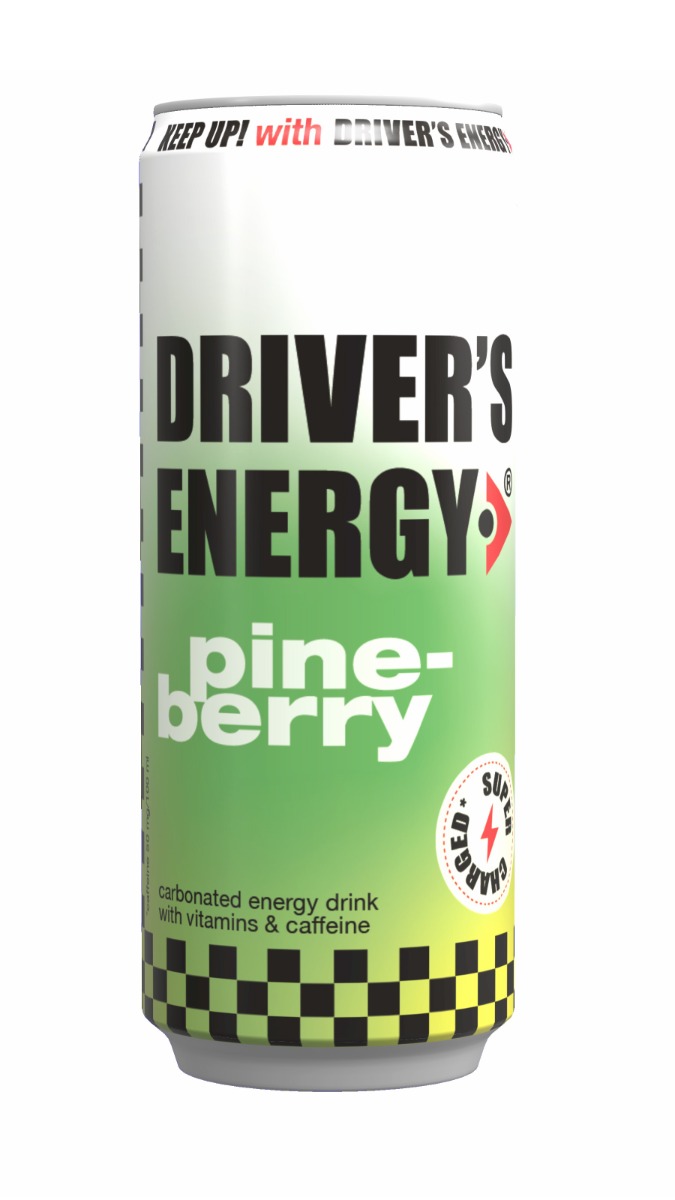 Driver's Energy Pineberry 24x250ml+pantit