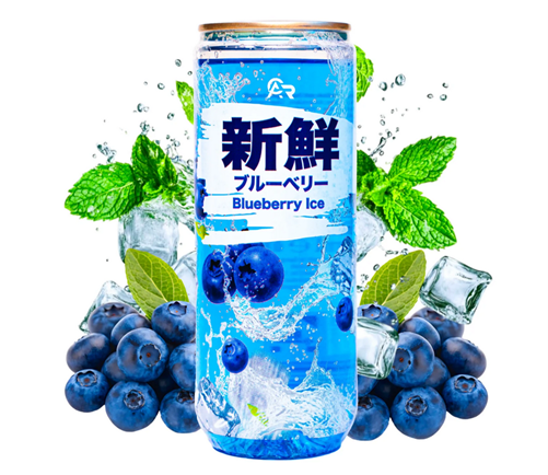 Fresh Blueberry Ice Soft Drink 24x330ml
