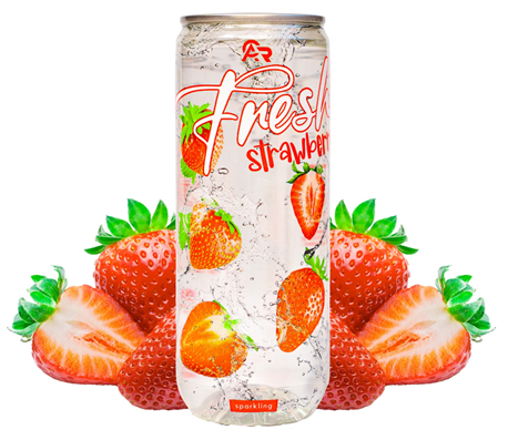 Fresh Mansikka 24x330ml