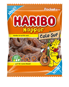 Haribo Nappar Cola Sura 22x70g