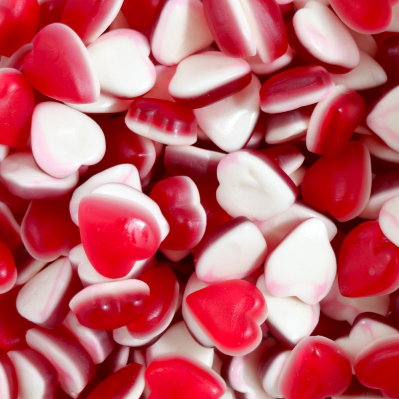 Heart Red-White 2,0kg