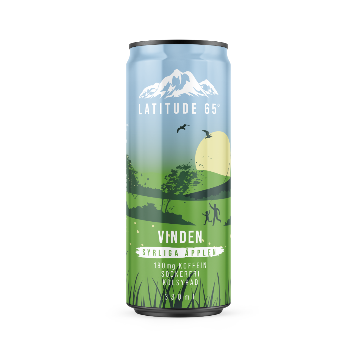 Latitude 65 Vinden-Syrliga äpplen 24x330ml