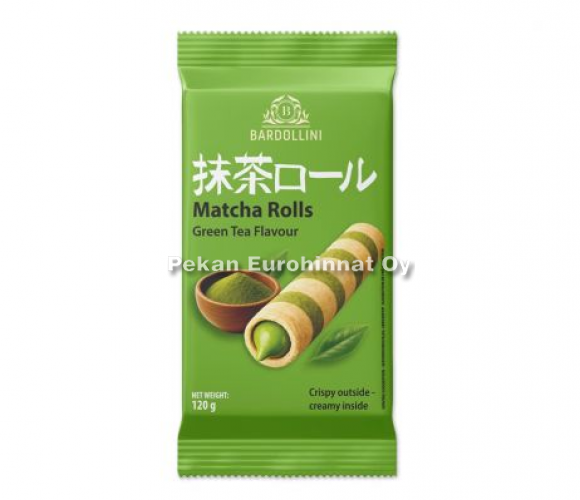 Matcha Wafer Rolls 16x120g