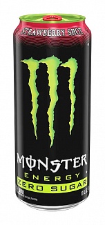 Monster Energy Strawberry Shot Zero 24x473ml