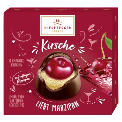 Niederegger Marzipan Pralinés "Cherry loves Marzipan" 8x108g