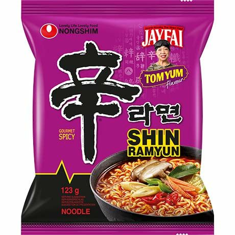 Nongshim Shin Ramyun Tom Yum Pikanuudelit 20x123g