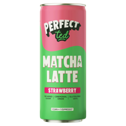 PerfectTed Matcha Energy Strawberry 12x250ml