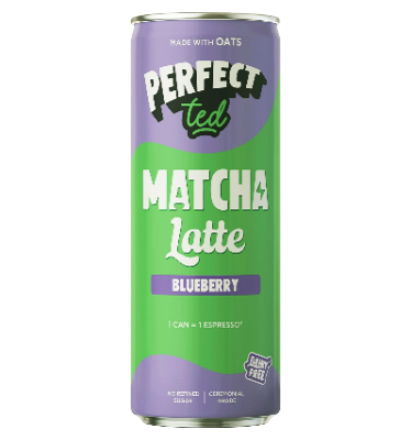 PerfectTed Matcha Latte Blueberry 12x250ml