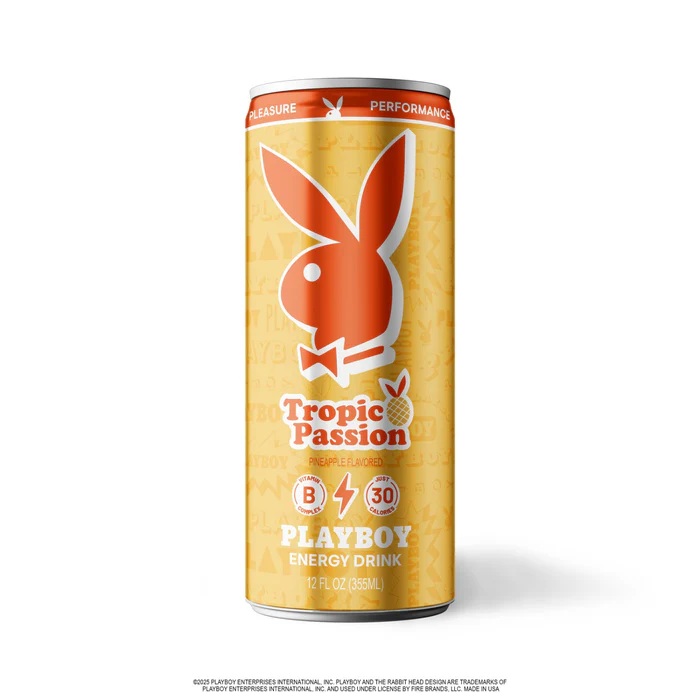 Playboy Tropic Passion Energy Drink 12x330ml