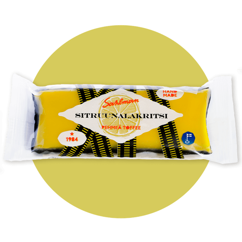 Sahlman Sitruunalakritsitoffee 20x50g