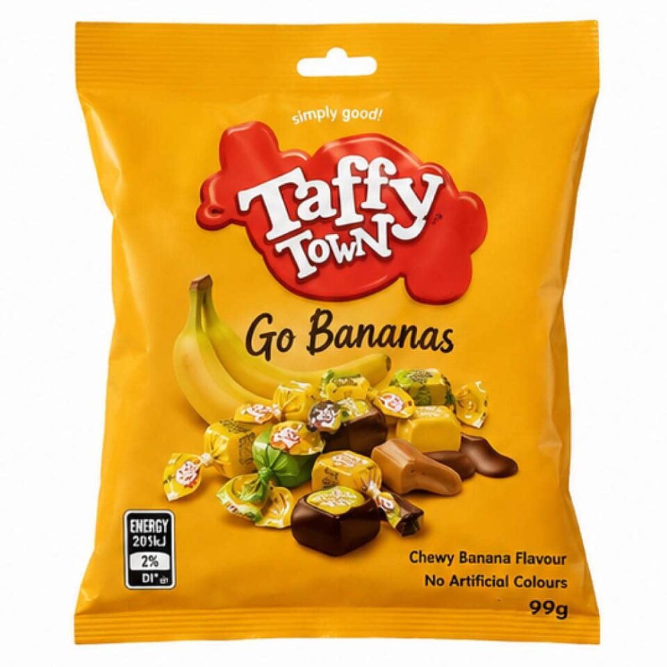 Taffy Town Go Bananas 12x99g