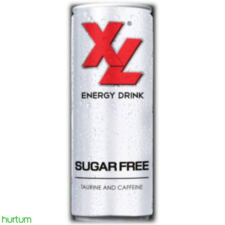 XL Energiajuoma Sugar Free 24x250ml+pantit